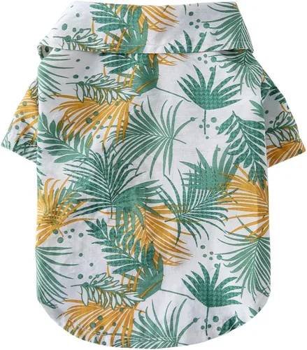 Miniatura 11 de Camisa hawaiana para perro, chaleco de playa de verano, ropa de manga corta, camiseta floral, tops hawaianos, chaquetas para perros, razas y gatos