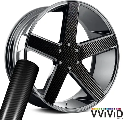 Miniatura 15 de VViViD Paquete de 4 hojas de vinilo adhesivo de liberación de aire para llantas automáticas de 24 x 30 pulgadas, paquete de 4 hojas