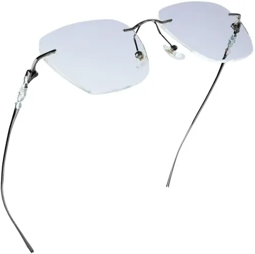 Miniatura 6 de LifeArt Pure Titanium Frame Glasses/Blue Light Blocking Reading Glasses, Reduce Eyestrain, Stylish for Men and Women