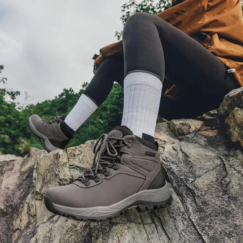 Miniatura 7 de CC-Los Botas de senderismo para mujer, impermeables, para exteriores, senderismo, campamento, senderismo