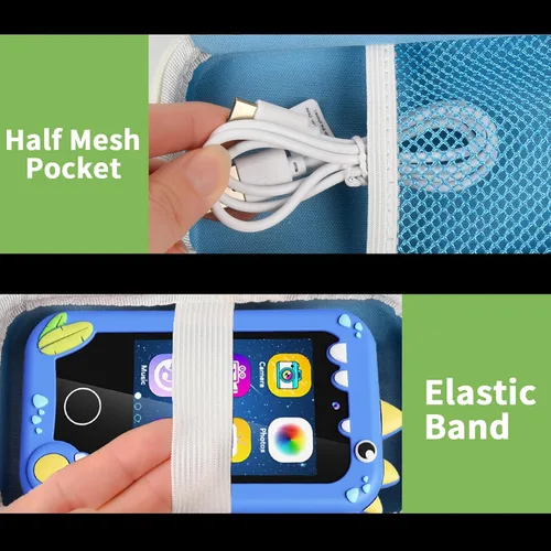 Miniatura 4 de Funda para teléfono inteligente para niños Bolsa para cámara digital AI para Luoba/para WEOLULI/para Joozfee/para juguetes de aprendizaje VOGBY
