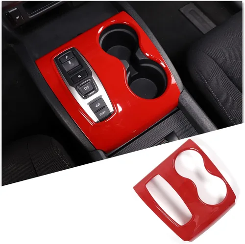 Miniatura 12 de Cubierta de panel de cambio de marchas para Honda Pilot 2016-2022/ Ridgeline 2020-2023/ Passport 2019-2023, protector adhesivo de consola central