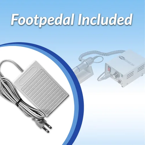 Miniatura 5 de Medicool Pro Power 35k Archivo eléctrico 35,000 RPM Sistema de archivo profesional con kit de brocas de manicura y pedicura 1 paquete