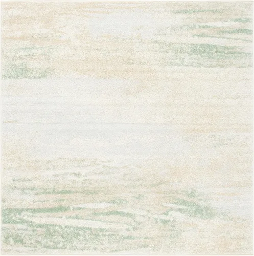Miniatura 25 de SAFAVIEH, colección Adirondack - Alfombra de 6 x 9 pies, plateada/multicolor, abstracta, moderna, no desprende pelo, de fácil cuidado, para zonas