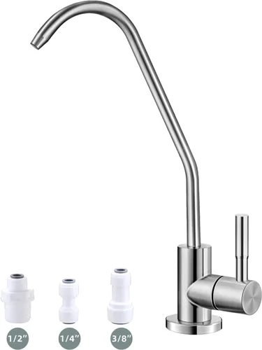 Grifo de agua potable,Fácil de instalar Grifo RO de fregadero sin plomo,Grifos de filtro de agua para fregadero de barra de cocina,Grifos de ósmosis