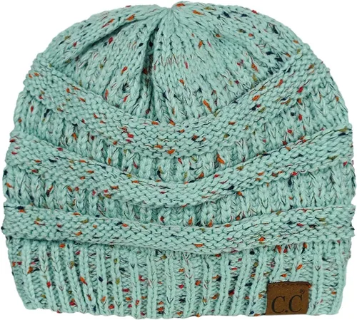 Miniatura 574 de C.C Trendy Warm Chunky Soft Stretch Cable Knit Beanie