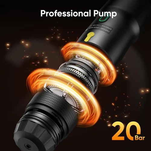 Miniatura 7 de Máquina de café espresso eléctrica portátil, cafetera autocalentable para automóvil con USB-DC, cafetera de viaje para camping, compatible