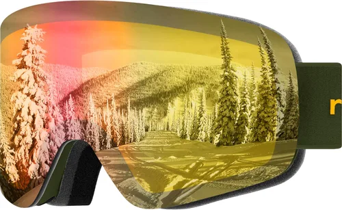 Miniatura 12 de Retrospec Flume Ski Goggles for Men and Women UV Protection