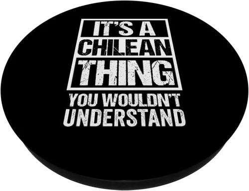 Miniatura 2 de Es una cosa chilena que no entenderías Chile Santiago PopSockets intercambiables PopGrip