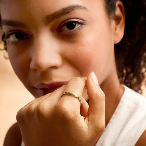 Miniatura 5 de RS Pure by Ross-Simons 14kt Yellow Gold Twisted Ring