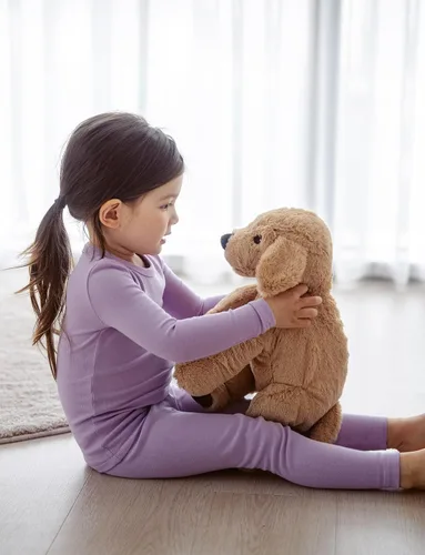 Miniatura 55 de AVAUMA - Pijama para niños y niñas de algodón básico para uso diario