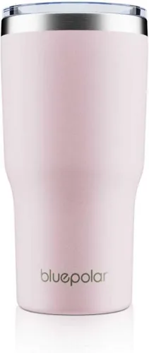 Miniatura 11 de Taza de café térmica de 20 onzas, taza aislada, taza portátil para llevar con tapa y pajita, vaso de viaje de agua de acero inoxidable para bebidas