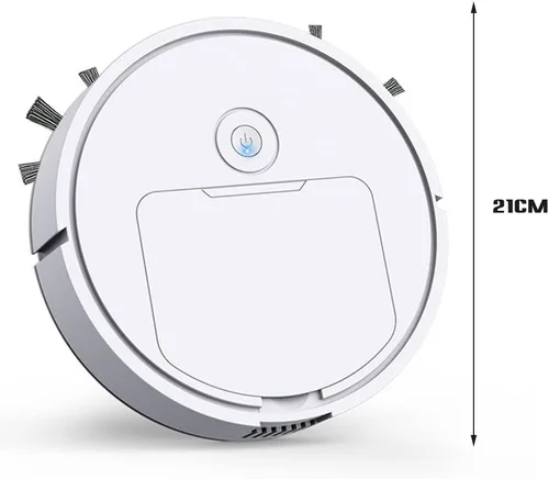 Miniatura 6 de VALINK Robot aspirador doméstico recargable robot inteligente barrido trapeador robot, perfecto para pelo de mascotas, alfombras, suelo duro Blanco