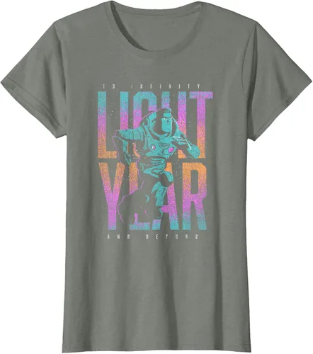 Miniatura 12 de Disney Pixar Lightyear Buzz Lightyear To Infinity And Beyond Camiseta, Negro
