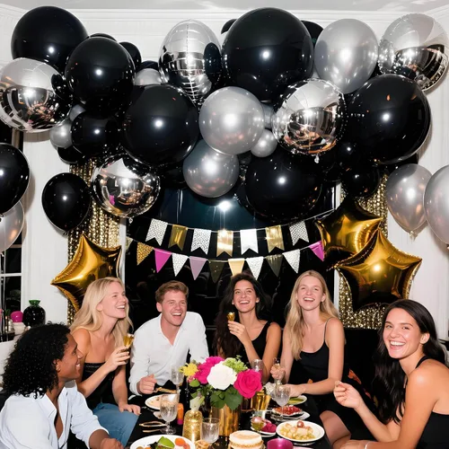 Miniatura 5 de 32 globos grandes negros de 18 pulgadas, globos redondos de látex grandes para decoración de cumpleaños y bodas (negro)