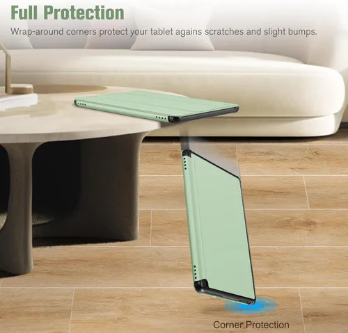 Miniatura 9 de Fintie Funda delgada para tableta Fire HD 10 (13ª generación, versión 2023) – Funda rígida de triple pliegue ligera con función de encendido