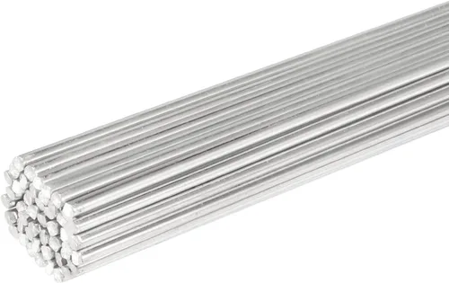 uxcell Varillas de soldadura de aluminio Alambre de soldadura de silicio de aluminio Herramienta de reparación multiusos 1/10 "x 19.69" 50 piezas