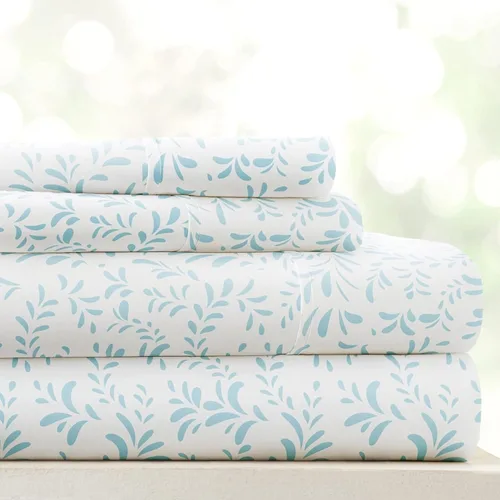 Miniatura 65 de Linen Market Sábanas para cama de tamaño King (azul claro) – Duerme mejor que nunca con estas sábanas King suaves y refrescantes – Bolsillo profundo