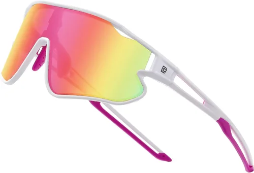 Miniatura 25 de DUCO Gafas de sol para niños y jóvenes, ligeras, con montura TR90, UV400, para béisbol, ciclismo, para niños y niñas, DK268