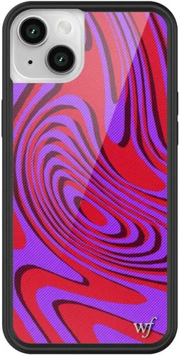 Miniatura 51 de Fundas Wildflower - Compatibles con Apple iPhone 14 Plus Parachoques protector negro, certificado de prueba de caída de 4 pies, propiedad