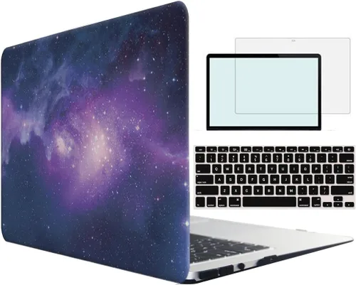 Miniatura 11 de Compatible con MacBook Air 1369 A1466 versión 2010-2017, carcasa rígida de plástico 4 en 1 con protector de pantalla de teclado compatible con Apple