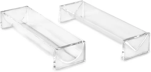 Miniatura 2 de Huang Acrylic Juego de bandejas transparentes para queso y galletas (juego de soporte para galletas)