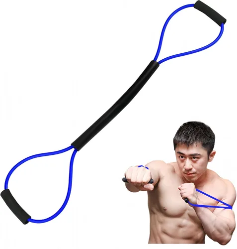 Miniatura 12 de Bandas de resistencia de boxeo para velocidad y fuerza: ideales para luchadores, entusiastas del fitness para mejorar las técnicas de combate