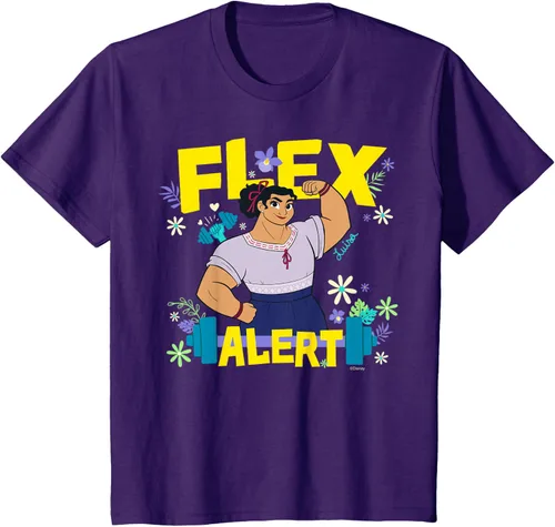 Miniatura 22 de Disney Encanto Luisa Madrigal Flex Alert Camiseta, Negro