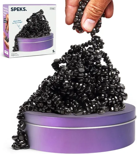 Miniatura 14 de Speks Original Crags - Masilla de ferrita Más de 150 piedras de ferrita en una lata, juguete antiestrés para aliviar el estrés, juguete sensorial