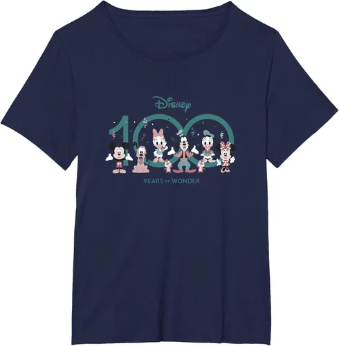 Miniatura 14 de Disney 100 Years of Wonder Mickey & Pals Muted Cute D100 Camiseta, Negro