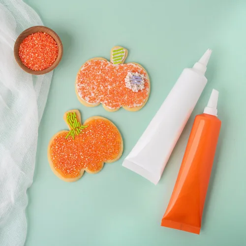 Miniatura 7 de Sweets Indeed Tarro de 6 celdas de Halloween - 6 compartimentos variados para espolvorear Decoraciones comestibles para pasteles para cupcakes
