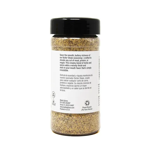 Miniatura 2 de Badia Condimento de mantequilla para bistec, 6.5 onzas, mezcla cremosa de hierbas y especias, sin gluten, sin Msg