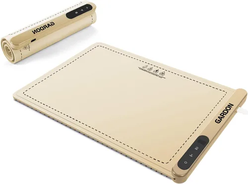 Miniatura 7 de Gardon Tapete de calentamiento para alimentos – Calentadores de alimentos de 18 x 11 pulgadas para fiestas, bufé, bandeja calentadora eléctrica