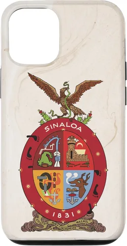 Miniatura 25 de iPhone 13 Pro Max Bandera de Sinaloa y fondo elegante - Funda Sinaloense Pride