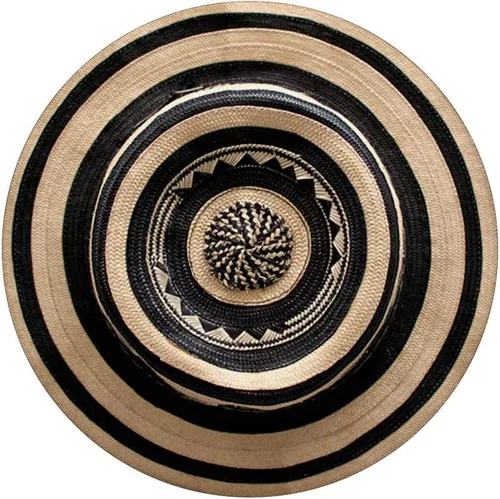 Miniatura 3 de Sombrero de bandera colombiana de Colombia Vueltiao Artisans Bogotá PopSockets PopGrip: agarre intercambiable para teléfonos y tabletas