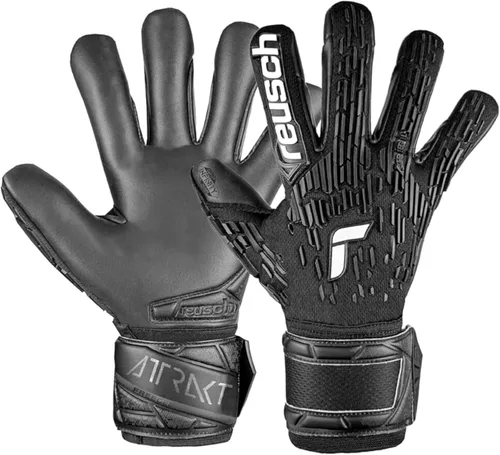 Reusch Attrakt Freegel - Guantes de portero unisex con soporte para los dedos, flexibles, transpirables, agarre duradero, sistema AirVent para