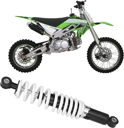 Miniatura 9 de Amortiguadores traseros para motocicleta, 12.008 in/12 pulgadas, amortiguador trasero blanco + negro, resorte de aleación de aluminio