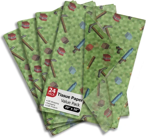 Miniatura 37 de Pro Supply Global Space Astronaut Papel de Seda Impreso para Bolsas o Cajas de Regalo y Envoltura - Papel de Seda Decorativo a Granel para Embalaje