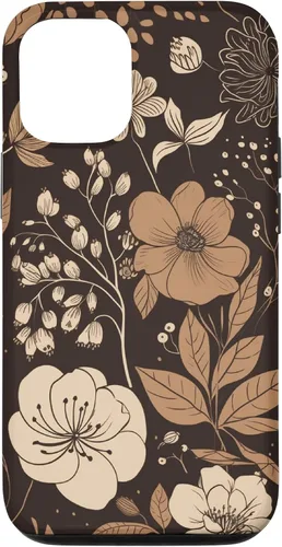 Miniatura 28 de Hazelnut Brown Wildflower Floral Flower Design Case for iPhone 17
