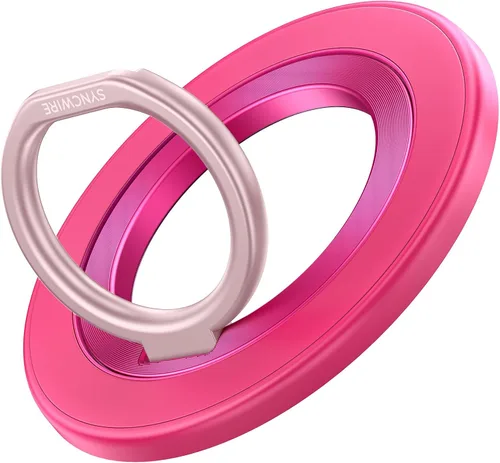 Miniatura 42 de SYNCWIRE Soporte de Anillo Magnético para Teléfono para MagSafe, Soporte de Agarre para Teléfono Celular con Rotación de 360°, Anillo para Dedo
