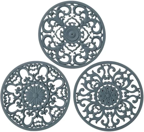 Miniatura 11 de Alfombrilla de silicona extra gruesa para platos calientes, ollas y sartenes calientes, soporte para ollas, almohadilla caliente para proteger tu
