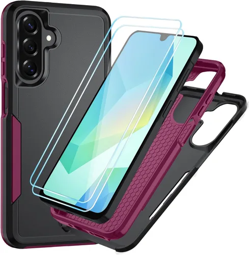 Miniatura 24 de Funda para Samsung Galaxy A15 5G con protector de pantalla HD [protección contra caídas de grado militar] Protección de cuerpo completo resistente a