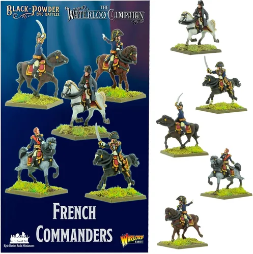 Miniatura 10 de Wargames Delivered - Warlord Games Black Powder War - Batallas épicas: Waterloo: Brigada de Caballería Pesada Británica, Revolucionarios Soldados