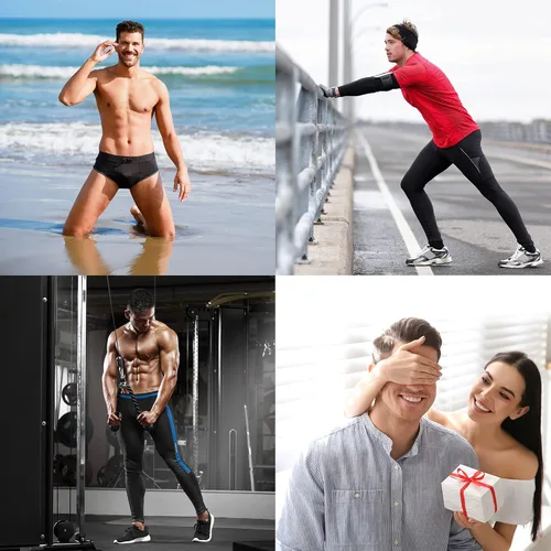 Miniatura 7 de Jock Strap - Correa de malla ancha para hombre, ropa interior masculina suspensorio, soporte atlético para vasectomía de gimnasio