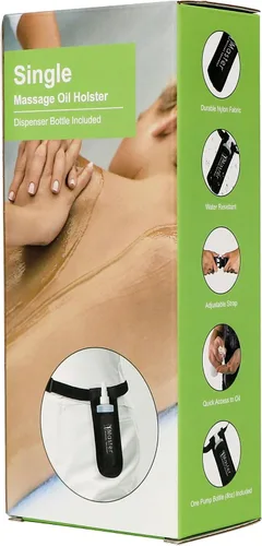 Miniatura 11 de Master Massage Funda de aceite de masaje para una sola botella, ajustable y resistente al calor, kit de bolsa de funda individual para botella