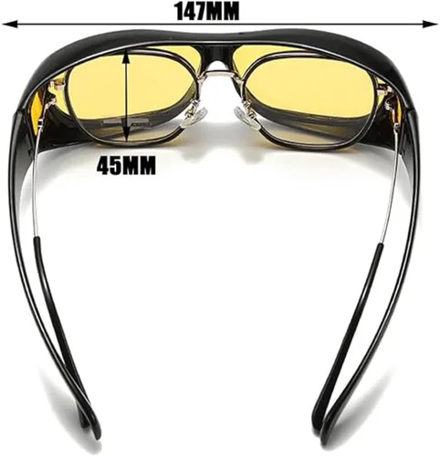 Miniatura 2 de Gafas de degeneración macular para hombres y mujeres, gafas para glaucoma, cataratas y retinitis pigmentosa, para padres mayores con degeneración