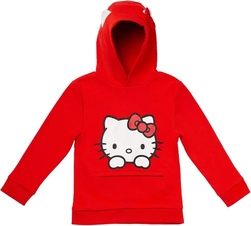 Miniatura 4 de Cubcoats Hello Kitty 2 en 1 Transforming Pullover Sudadera con capucha y suave Plushie