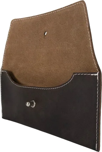 Miniatura 3 de Hide & Drink, Bolsa larga de utilidad hecha a mano de cuero de grano completo, elegante cartera para llevar y almacenar efectivo, monedas, tarjetas