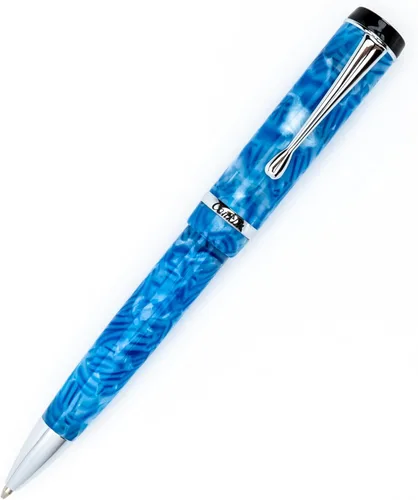 Miniatura 10 de Bolígrafo Conklin Duragraph en Hielo Agrietado – Elegante bolígrafo con acabado único de hielo agrietado, gran regalo para coleccionistas de Hielo