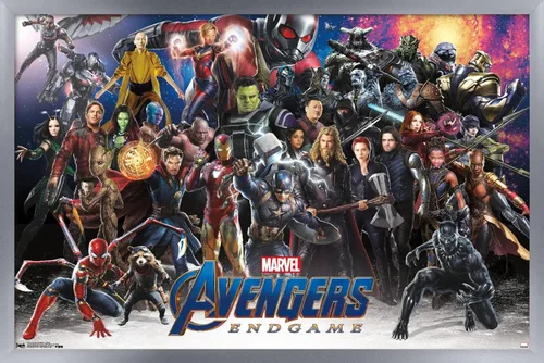 Miniatura 15 de Trends International Marvel Cinematic Universe - Avengers - Endgame - Póster de pared de alineación, 14.725 x 22.375 pulgadas, versión enmarcada